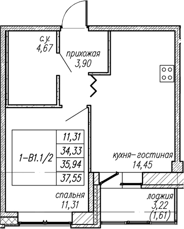 Планировка квартиры