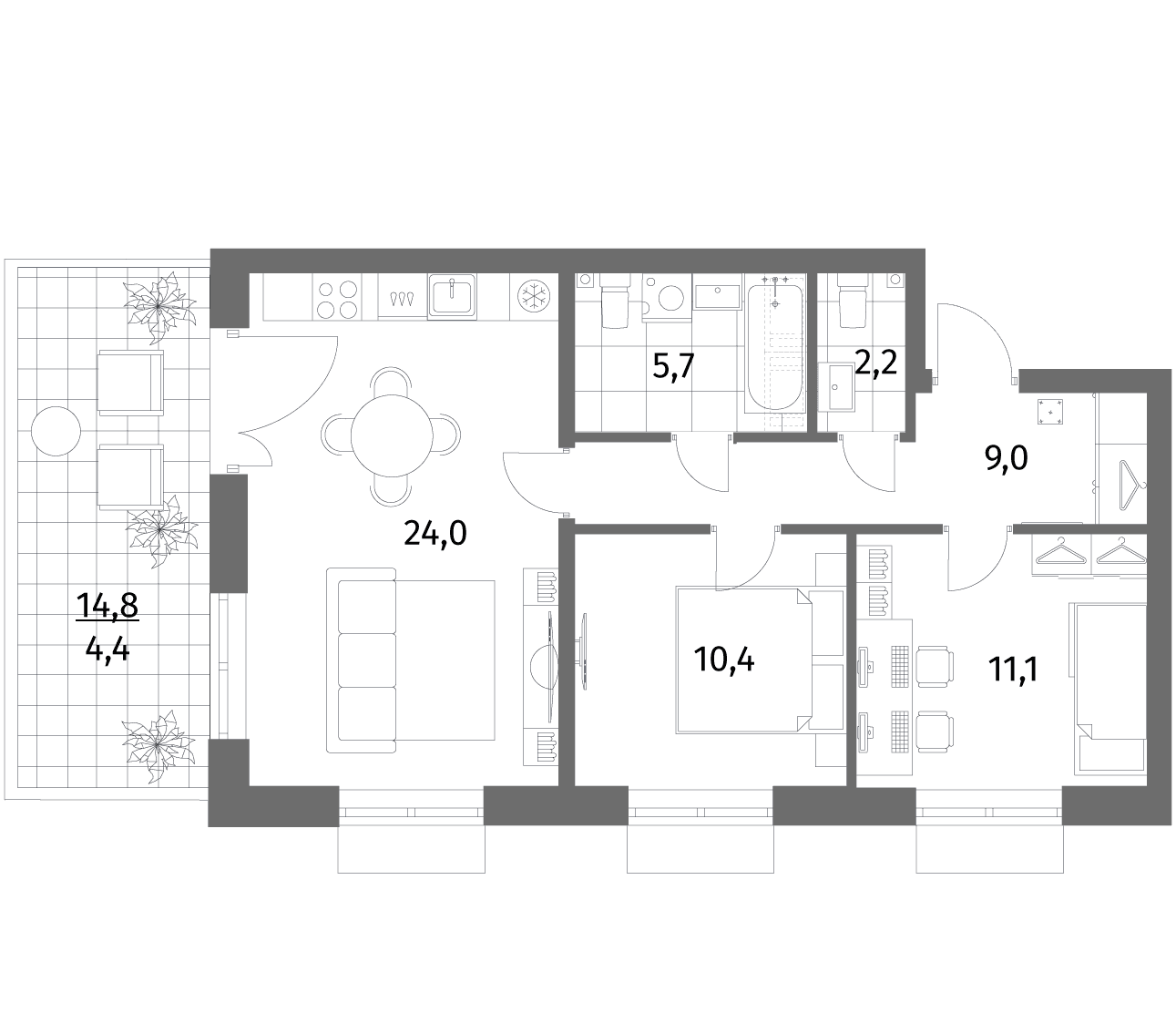 Планировка квартиры