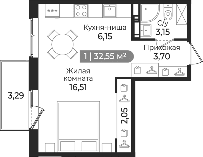 Планировка квартиры