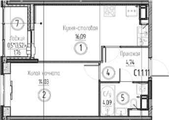 Планировка квартиры
