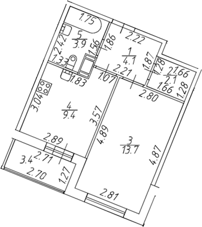 Планировка квартиры