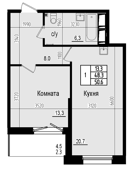 Планировка квартиры
