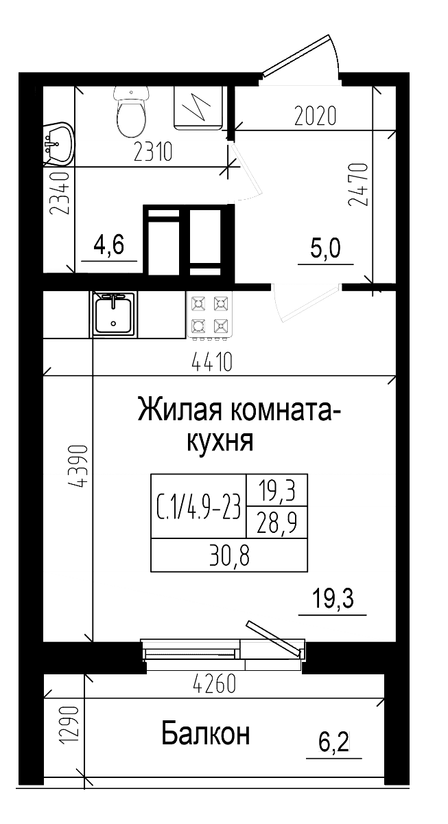 Планировка квартиры