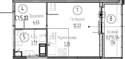 Планировка квартиры