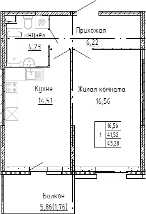 Планировка квартиры