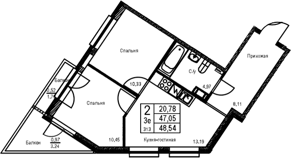 Планировка квартиры