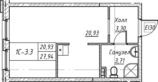 Планировка квартиры