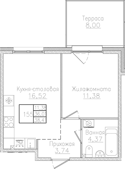 Планировка квартиры
