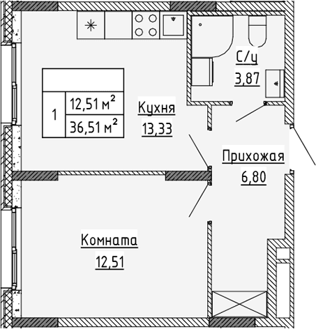Планировка квартиры