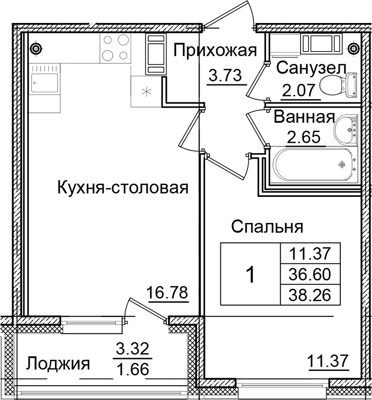 Планировка квартиры