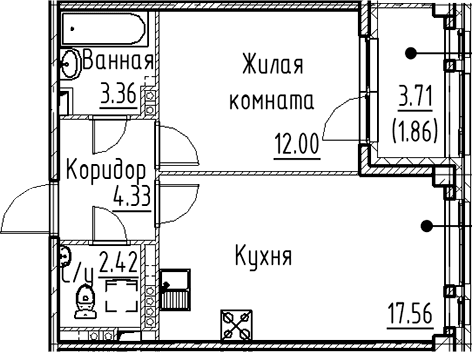 Планировка квартиры