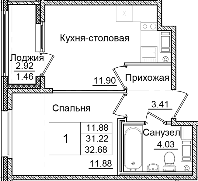 Планировка квартиры