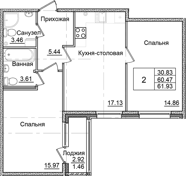 Планировка квартиры