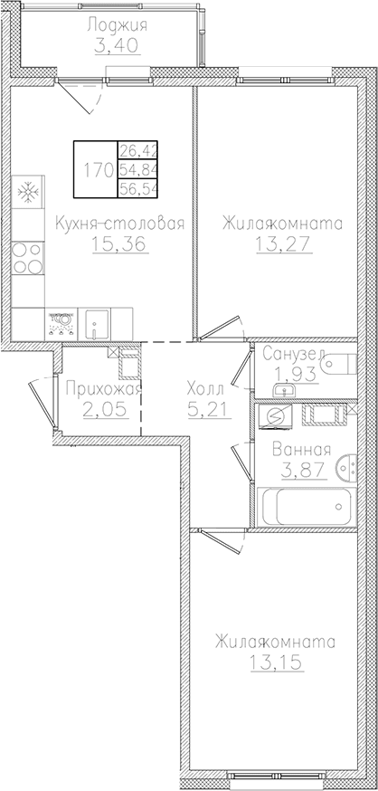 Планировка квартиры