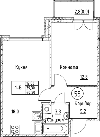 Планировка квартиры