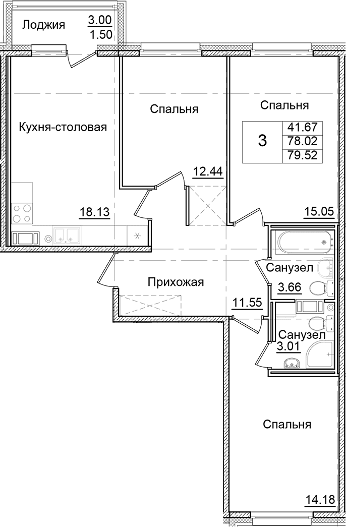 Планировка квартиры