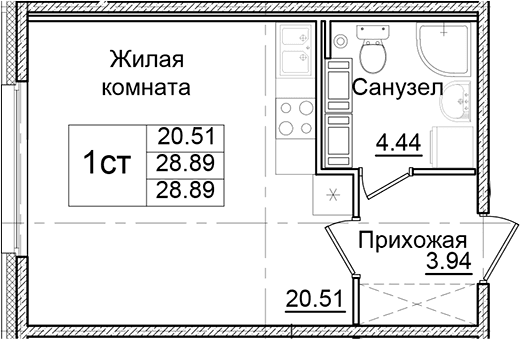 Планировка квартиры