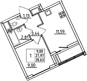 Планировка квартиры