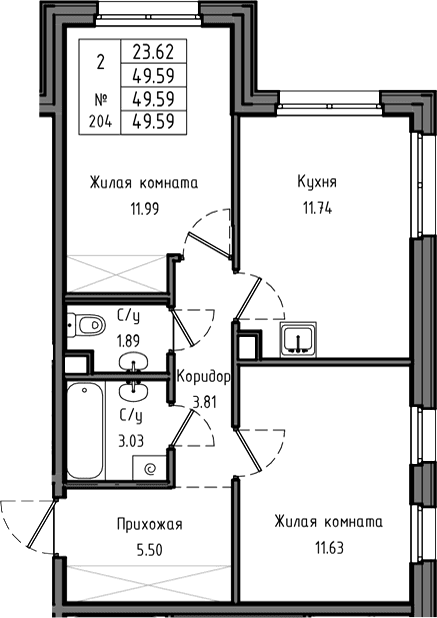 Планировка квартиры