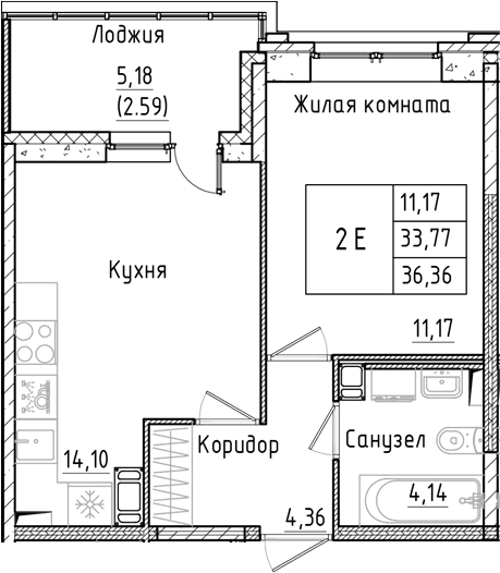 Планировка квартиры