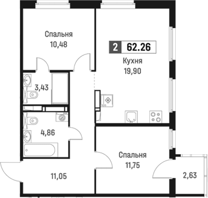 Планировка квартиры