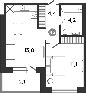 Планировка квартиры