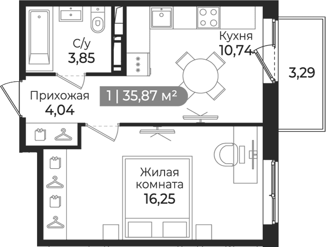 Планировка квартиры