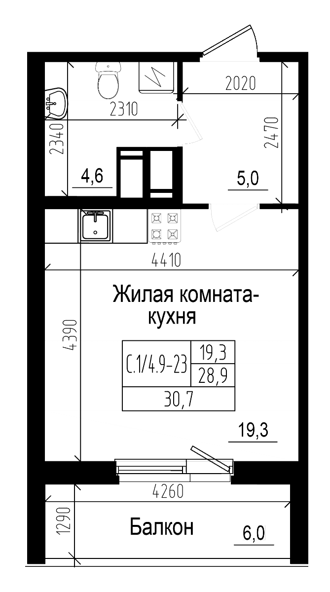 Планировка квартиры