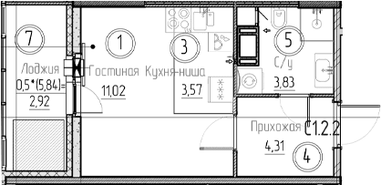 Планировка квартиры