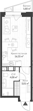 Планировка квартиры