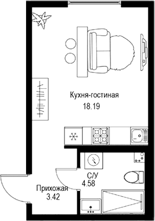 Планировка квартиры