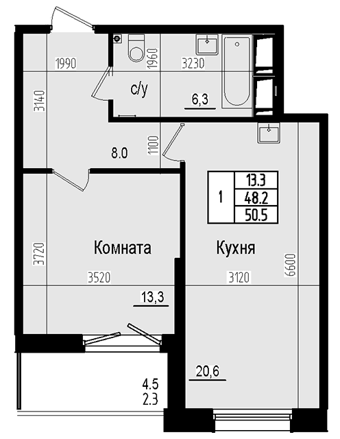 Планировка квартиры