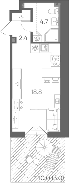 Планировка квартиры