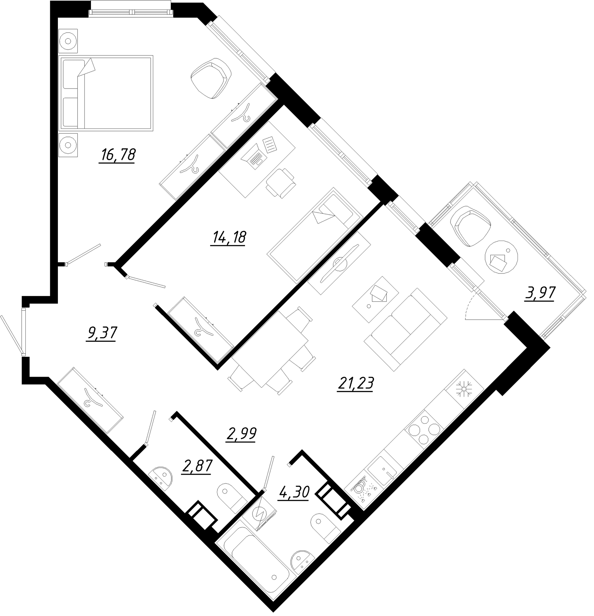 Планировка квартиры