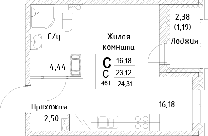 Планировка квартиры