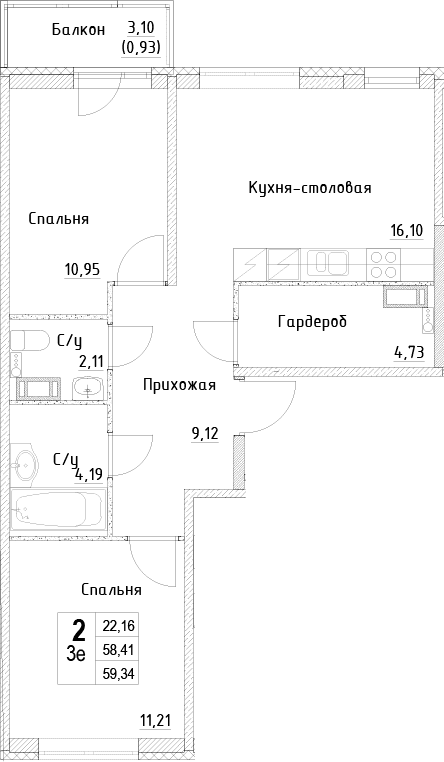 Планировка квартиры