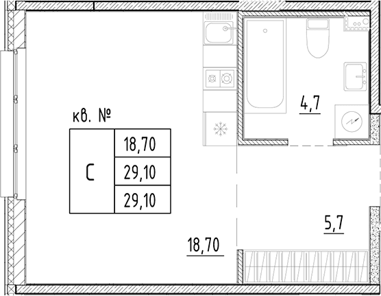 Планировка квартиры