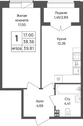 Планировка квартиры