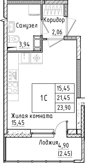 Планировка квартиры
