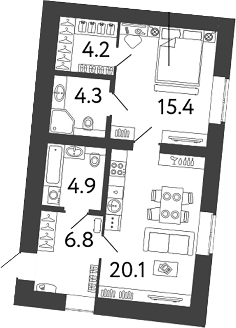 Планировка квартиры