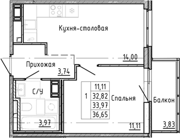 Планировка квартиры