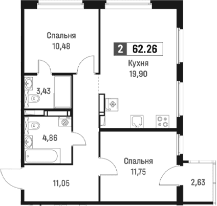 Планировка квартиры