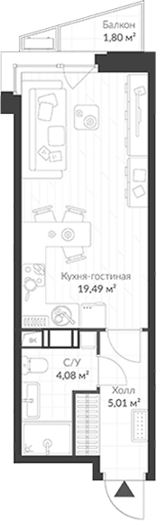 Планировка квартиры