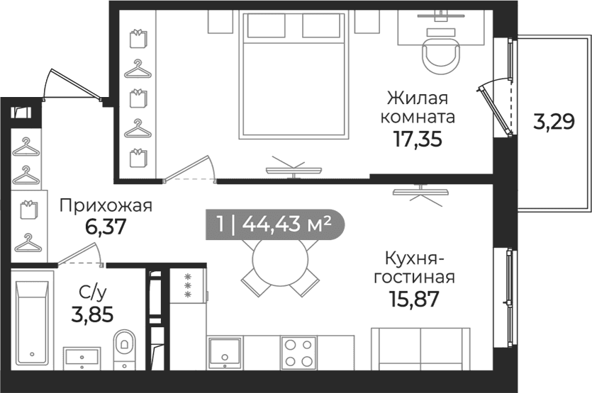 Планировка квартиры