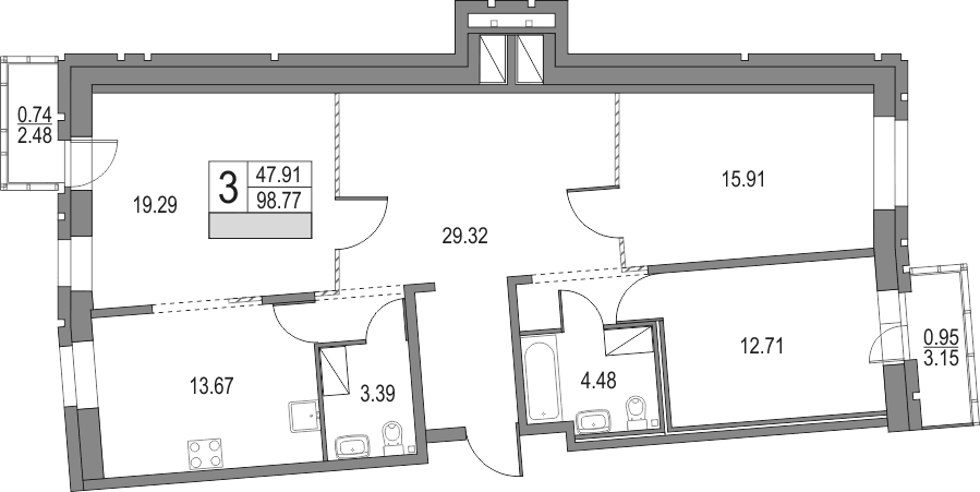 Планировка квартиры