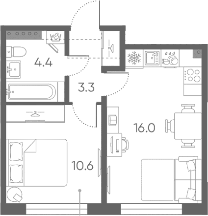 Планировка квартиры