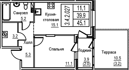 Планировка квартиры