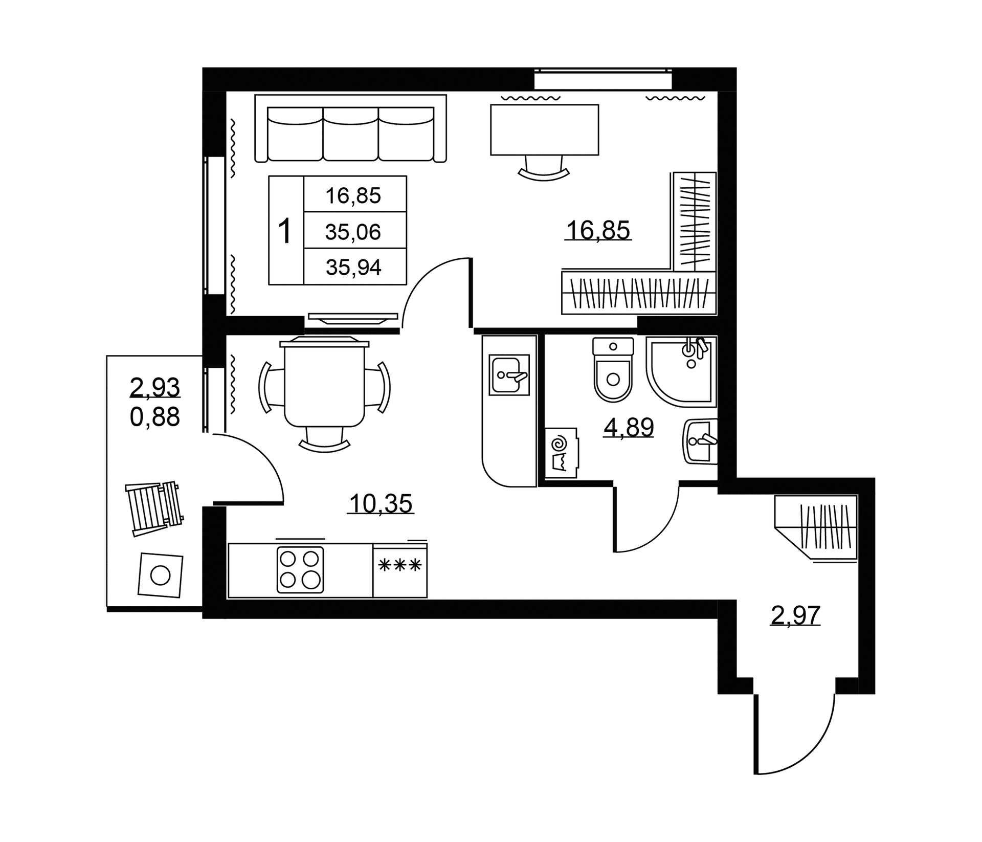 Планировка квартиры