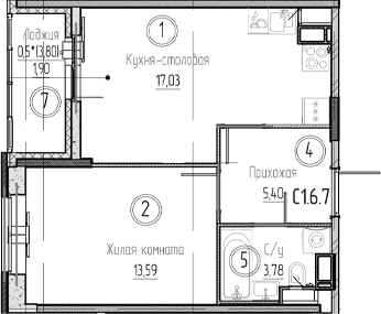 Планировка квартиры