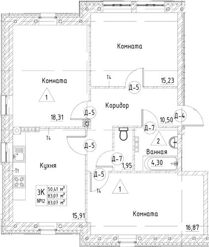 Планировка квартиры